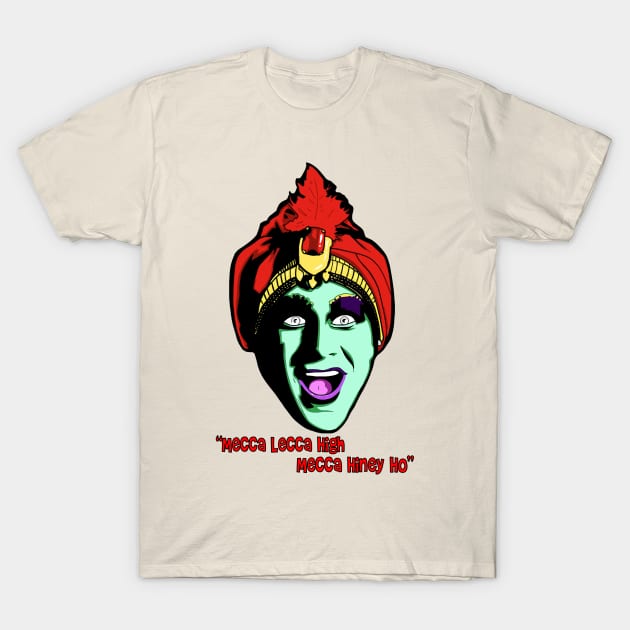 Jambi the Genie!! T-Shirt by HellraiserDesigns